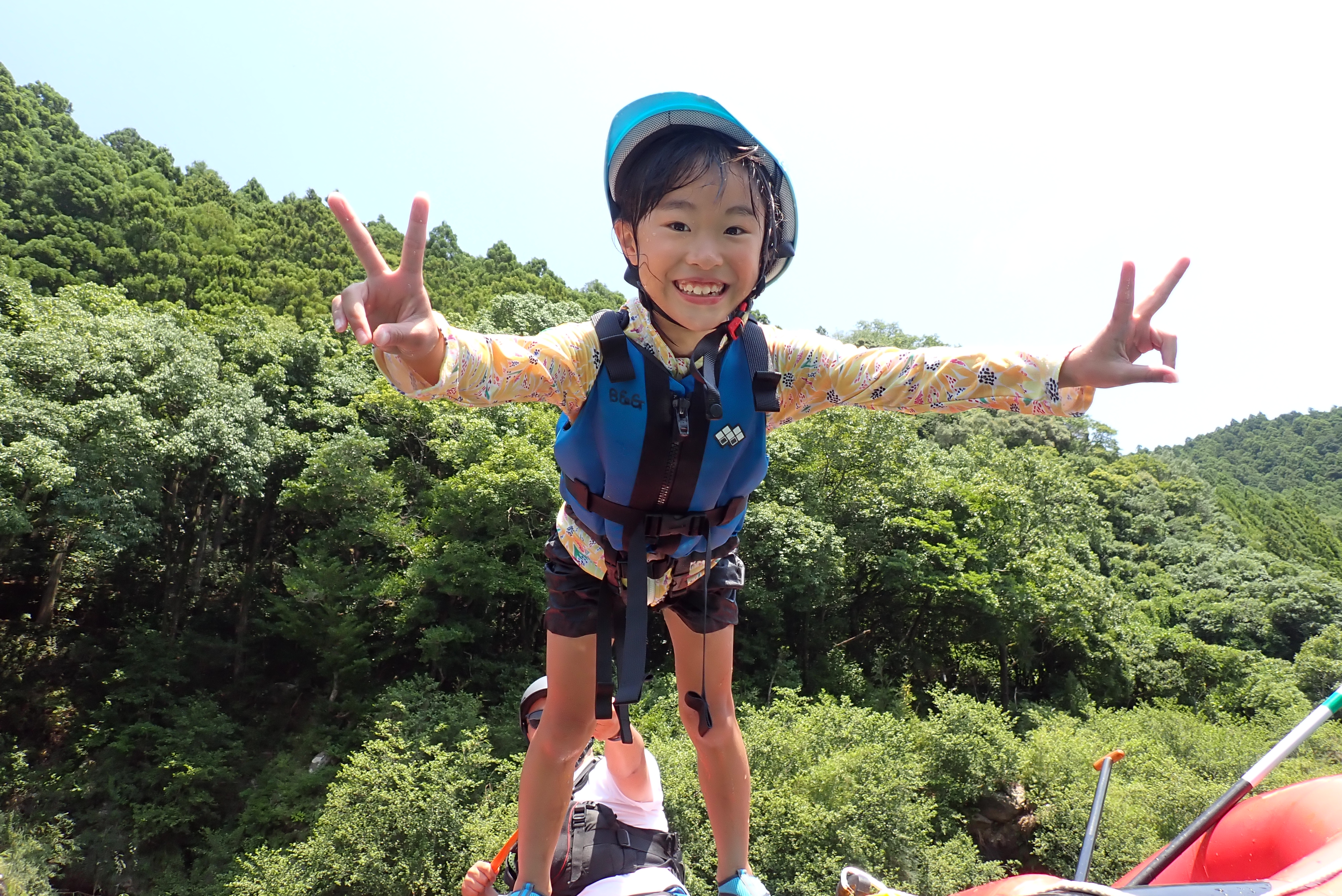 ラフティング体験